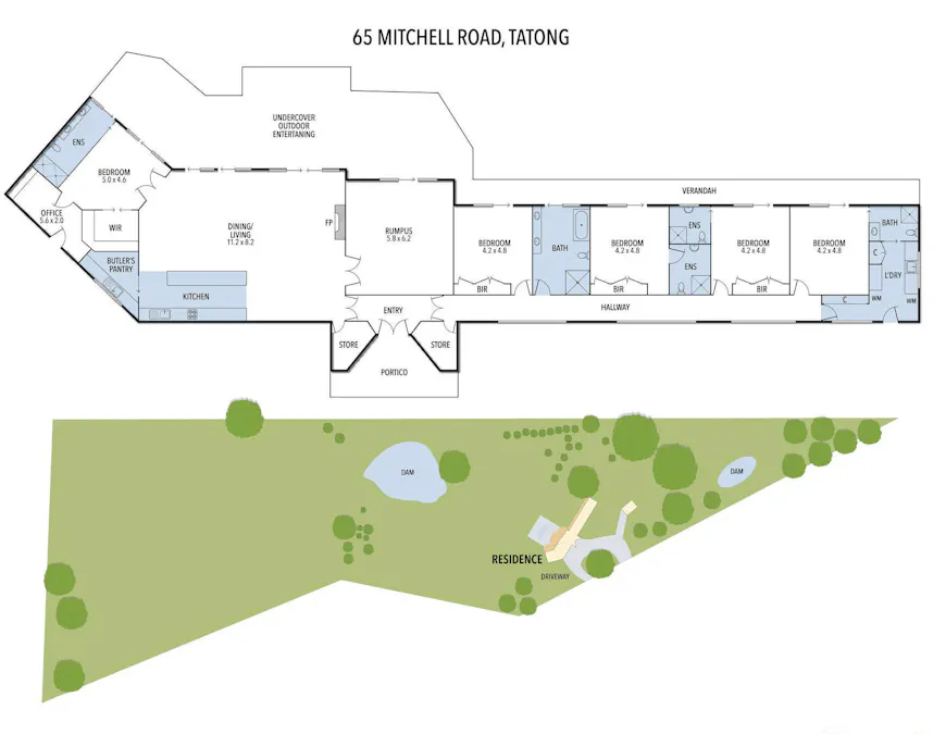 65 Mitchell Road, Tatong, VIC, 3673 - Floorplan 1