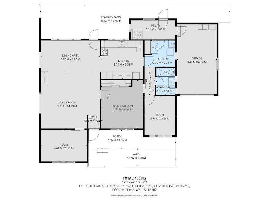60 Wallace Street, Holbrook, NSW, 2644 - Floorplan 1