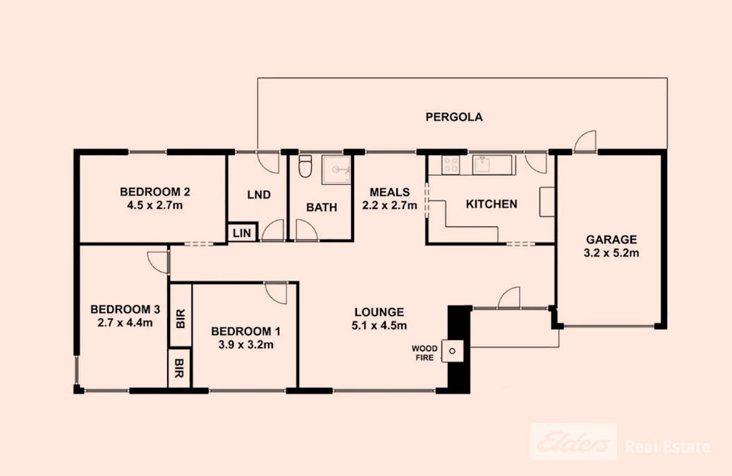 51 Main Road, Robe, SA, 5276 - Floorplan 1