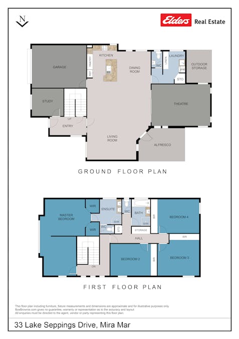 33 Lake Seppings Drive, Mira Mar, WA, 6330 - Floorplan 1