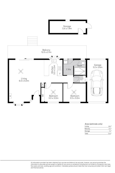 3 Buffalo Court, Encounter Bay, SA, 5211 - Floorplan 1