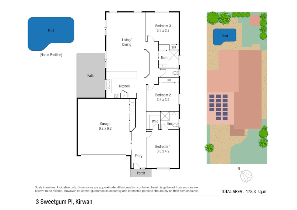 3 Sweetgum Place, Kirwan, QLD, 4817 - Floorplan 1