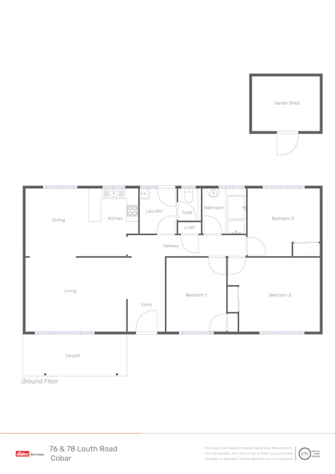 76-78 Louth Road, Cobar, NSW, 2835 - Floorplan 1