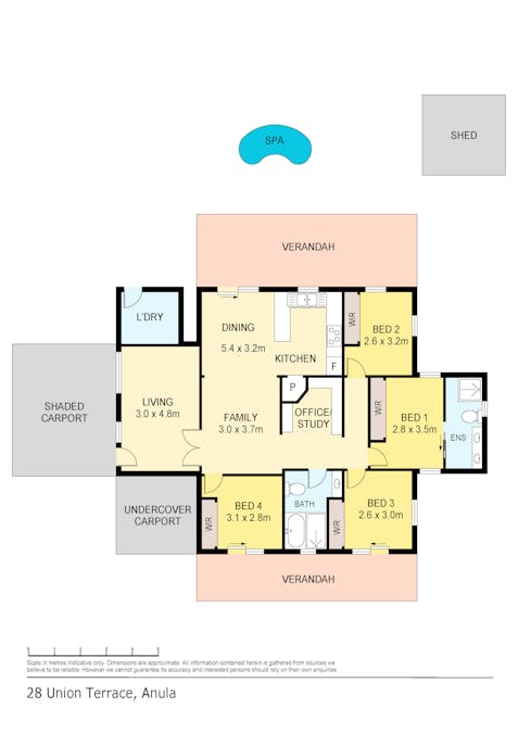 28 Union Terrace, Anula, NT, 0812 - Floorplan 1
