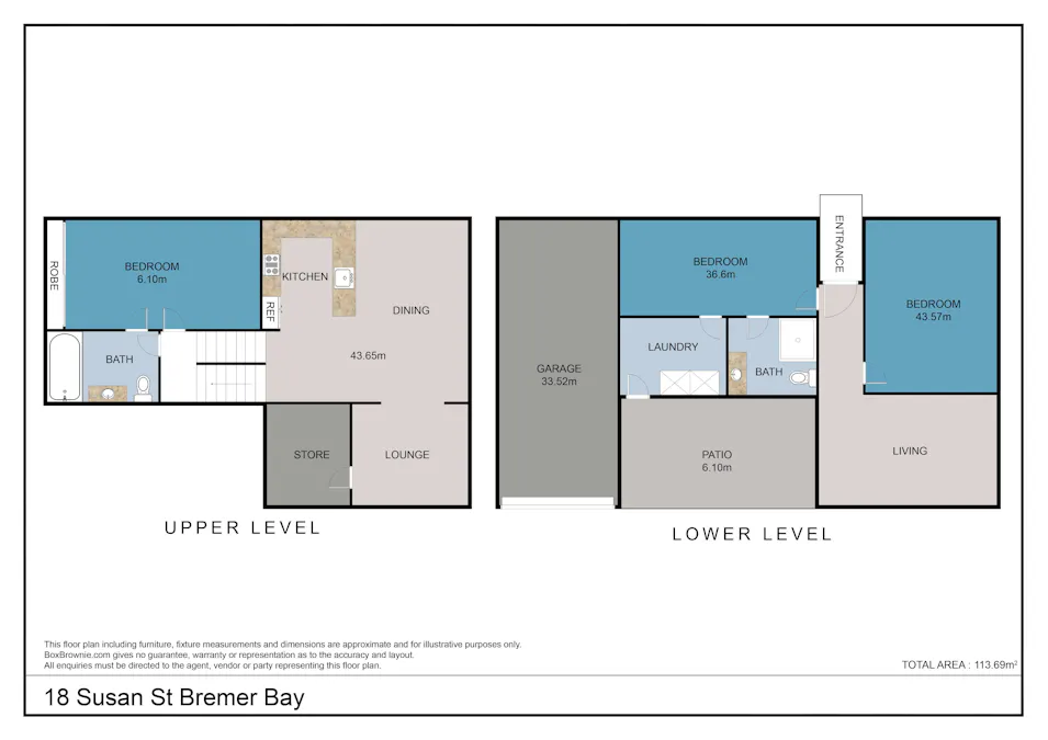 18 Susan Street, Bremer Bay, WA, 6338 - Floorplan 1