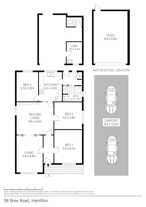 58 Bree Road, Hamilton, VIC, 3300 - Floorplan 1