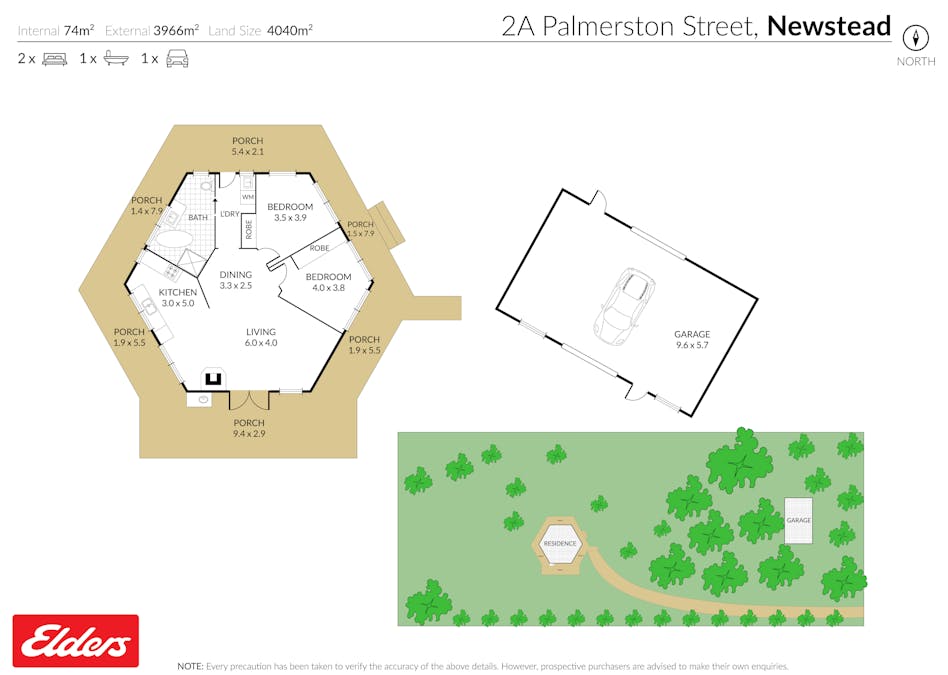 2a Palmerston Street, Newstead, VIC, 3462 - Floorplan 1