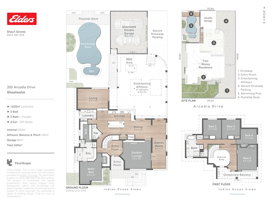 200 Arcadia Drive, Shoalwater, WA, 6169 - Floorplan 1