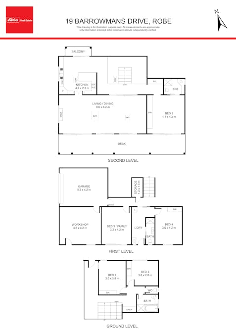 19 Barrowmans Drive, Robe, SA, 5276 - Floorplan 1