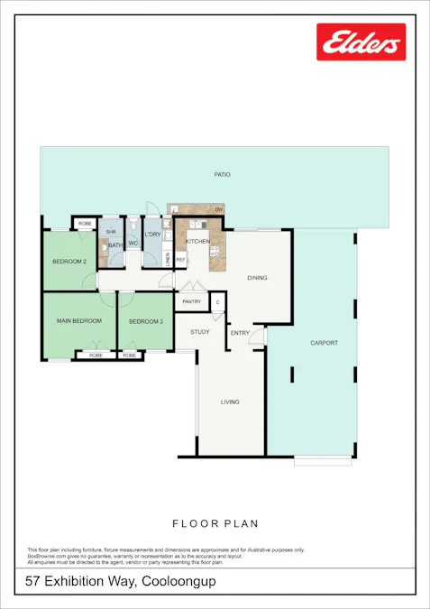 57 Exhibition Way, Cooloongup, WA, 6168 - Floorplan 1