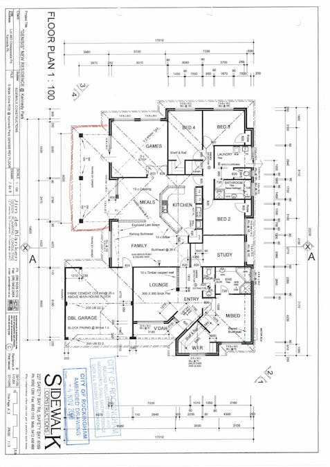 24 Chesapeake Parade, Port Kennedy, WA, 6172 - Floorplan 1