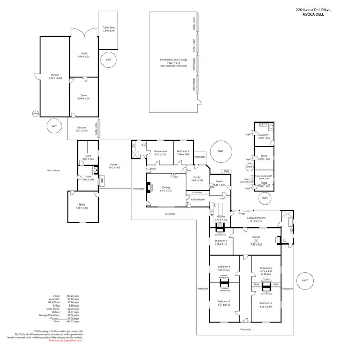 226 Avoca Dell Drive, Murray Bridge East, SA, 5253 - Floorplan 1