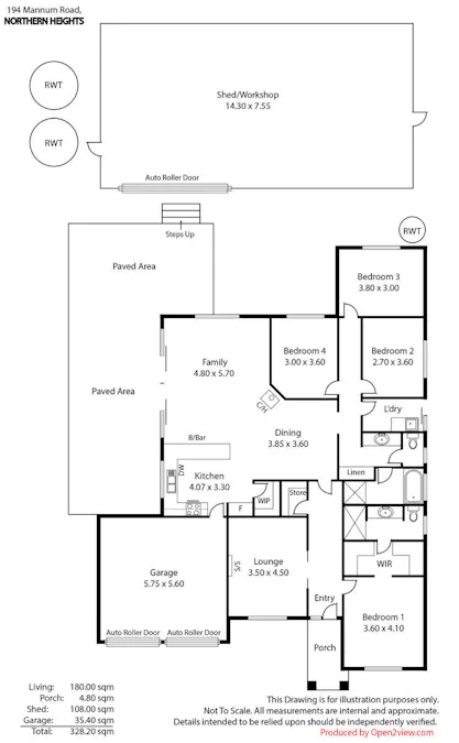 194 Mannum Road, Murray Bridge, SA, 5253 - Floorplan 1