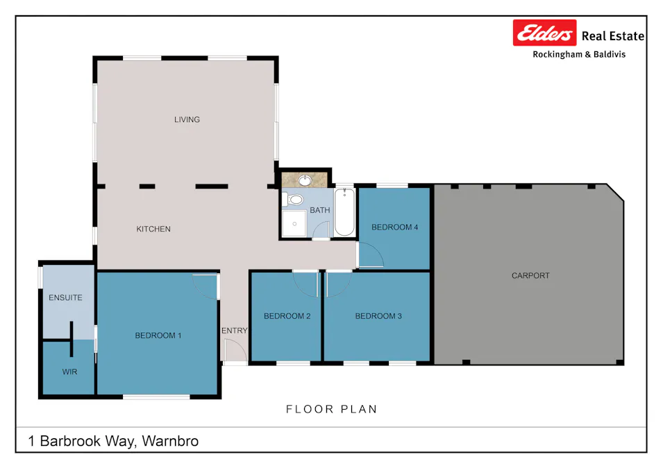 1 Barbrook Way, Warnbro, WA, 6169 - Floorplan 1