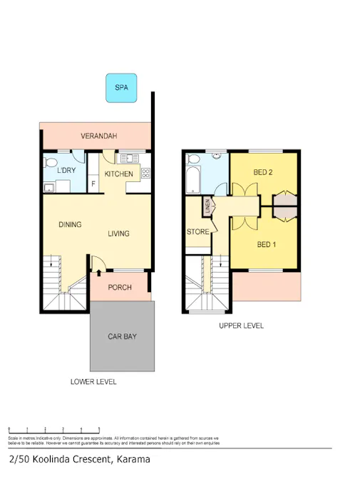 2/50 Koolinda Crescent, Karama, NT, 0812 - Floorplan 1