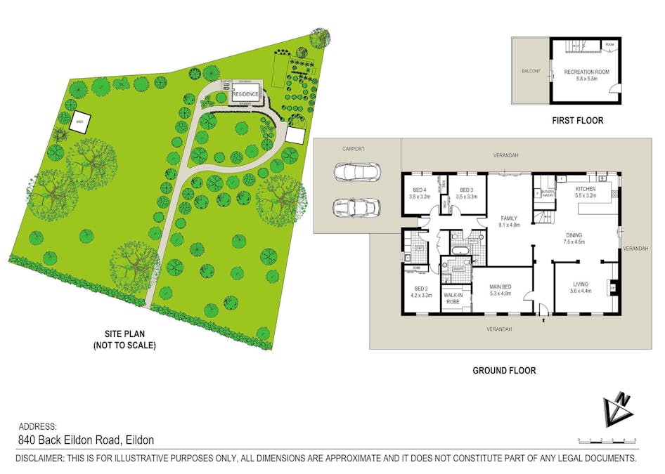 840 Back Eildon Road, Eildon, VIC, 3713 - Floorplan 1