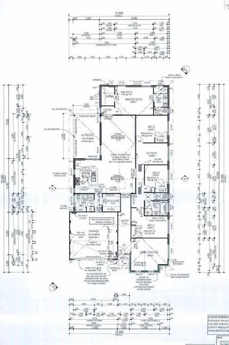 15 Foothills Retreat, Baldivis, WA, 6171 - Floorplan 1