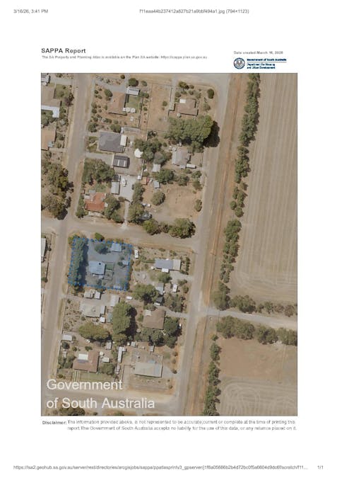 8 Sixth Street, Booborowie, SA, 5417 - Floorplan 1