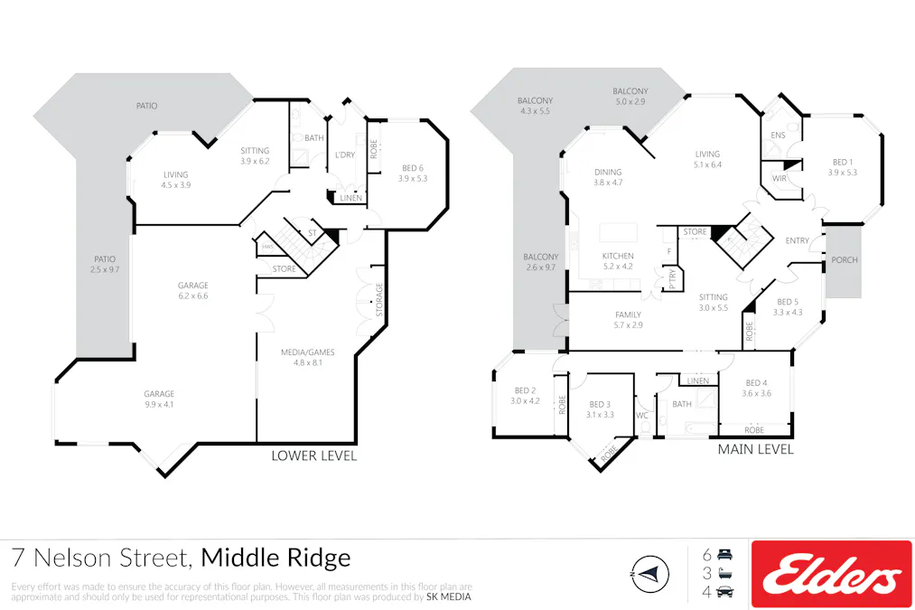 7 Nelson Street, Middle Ridge, QLD, 4350 - Floorplan 1
