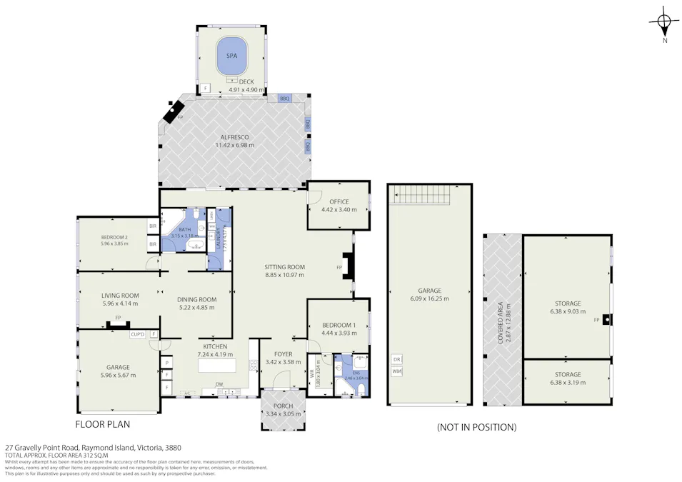 27 Gravelly Point Road, Raymond Island, VIC, 3880 - Floorplan 1