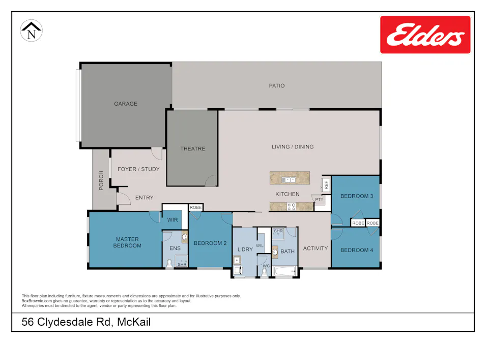 56 Clydesdale Road, Mckail, WA, 6330 - Floorplan 1