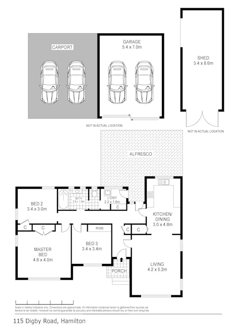 115 Digby Road, Hamilton, VIC, 3300 - Floorplan 1
