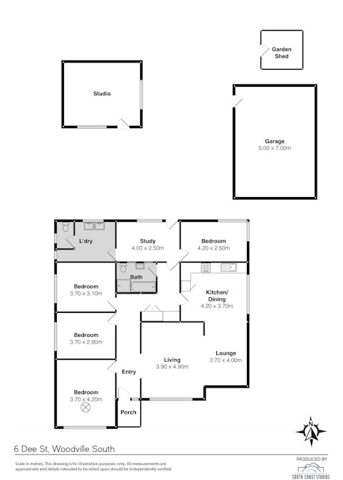 6 Dee Street, Woodville South, SA, 5011 - Floorplan 1