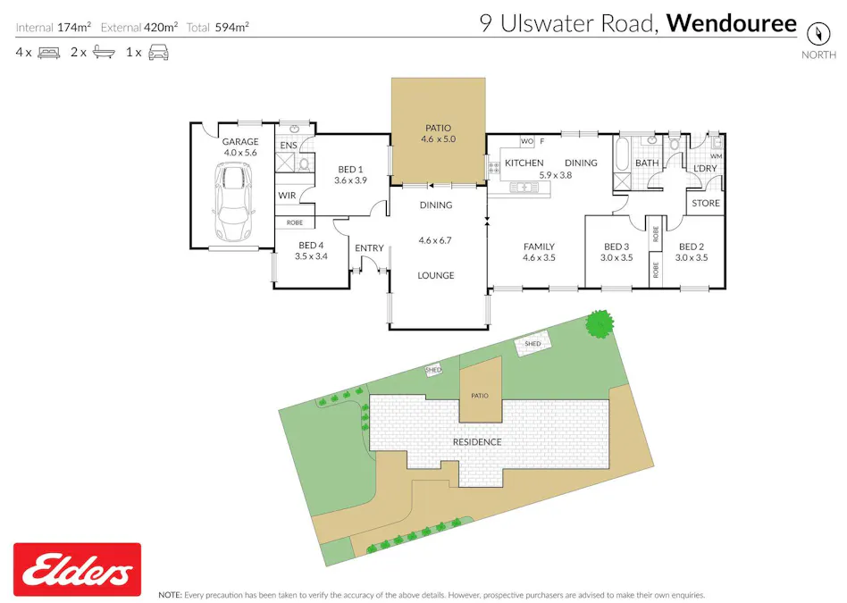 9 Ulswater Road, Wendouree, VIC, 3355 - Floorplan 1