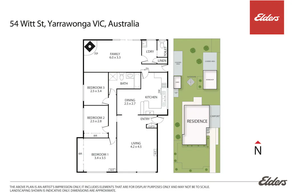 54 Witt Street, Yarrawonga, VIC, 3730 - Floorplan 1