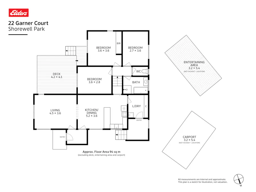 22 Garner Court, Shorewell Park, TAS, 7320 - Floorplan 1