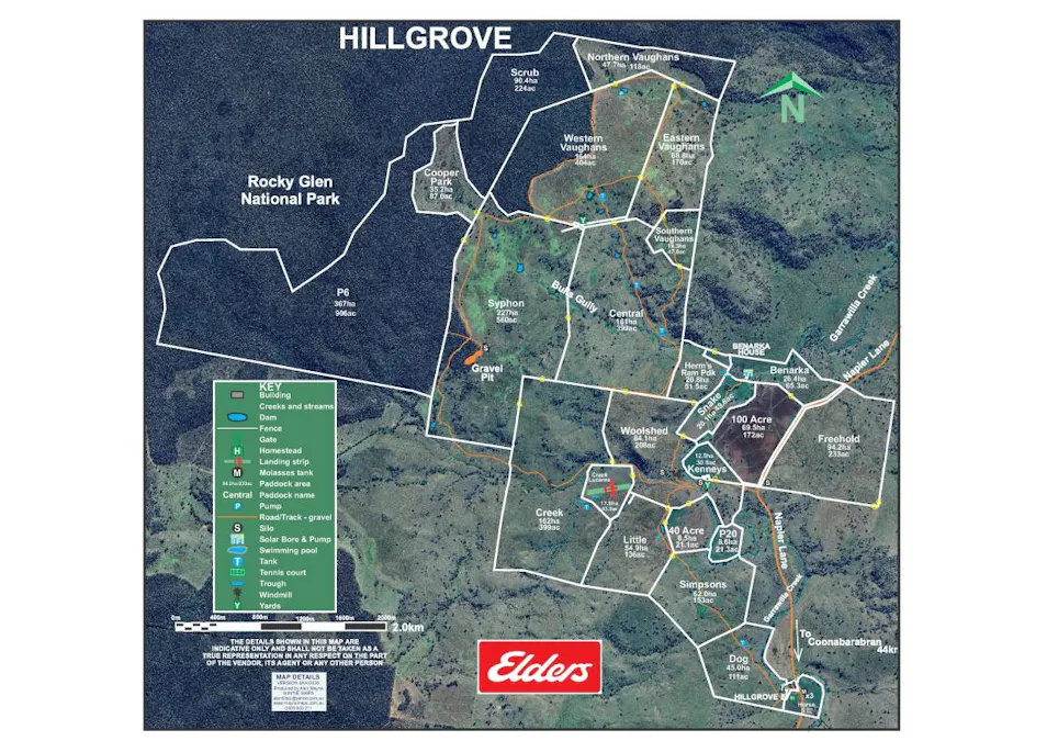 Hillgrove, 2851 Napier Lane, Nombi, NSW, 2379 - Floorplan 1