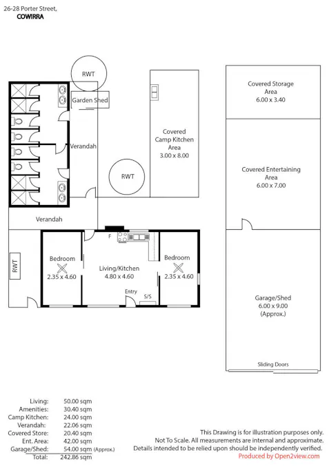 26 - 28 Porter Street, Cowirra, SA, 5238 - Floorplan 1