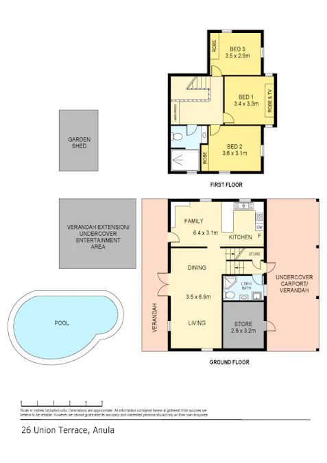 26 Union Terrace, Anula, NT, 0812 - Floorplan 1