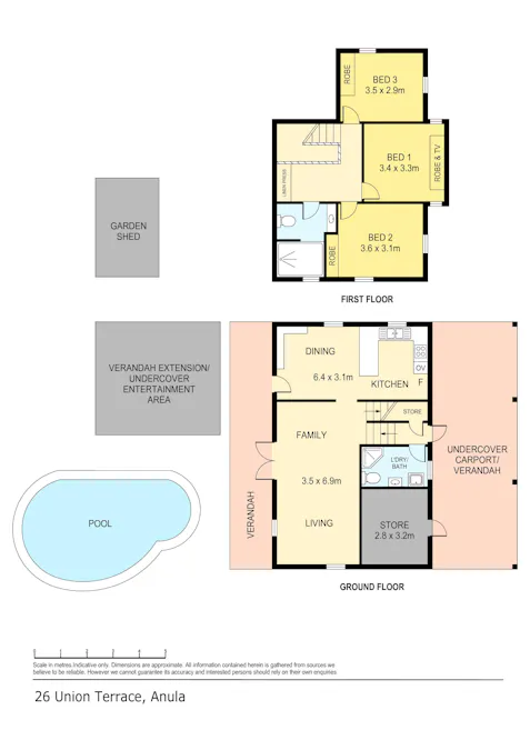 26 Union Terrace, Anula, NT, 0812 - Floorplan 1