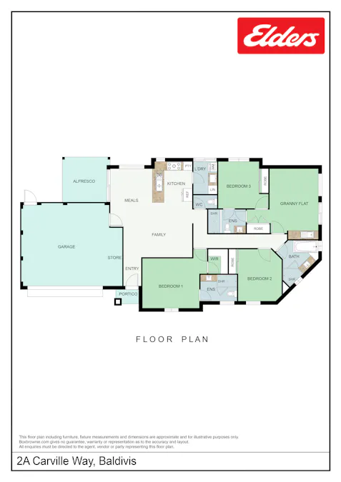 2A Carville Way, Baldivis, WA, 6171 - Floorplan 1