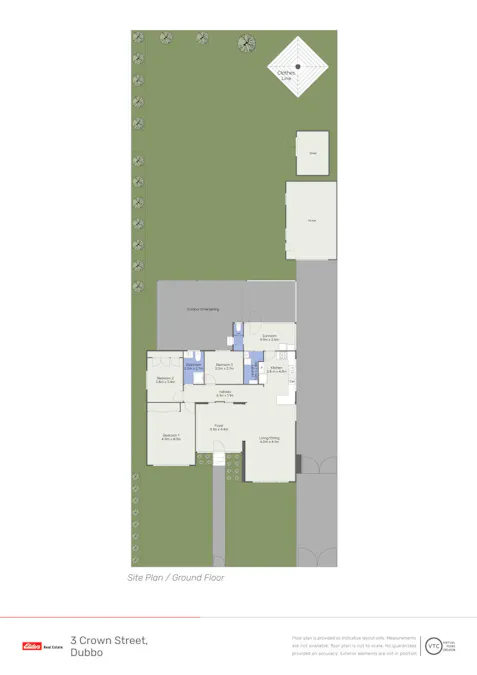 3 Crown Street, Dubbo, NSW, 2830 - Floorplan 1