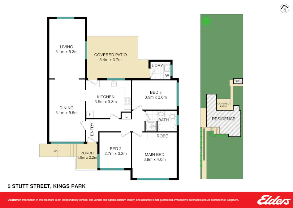 5 Stutt Street, Kings Park, NSW, 2148 - Floorplan 1