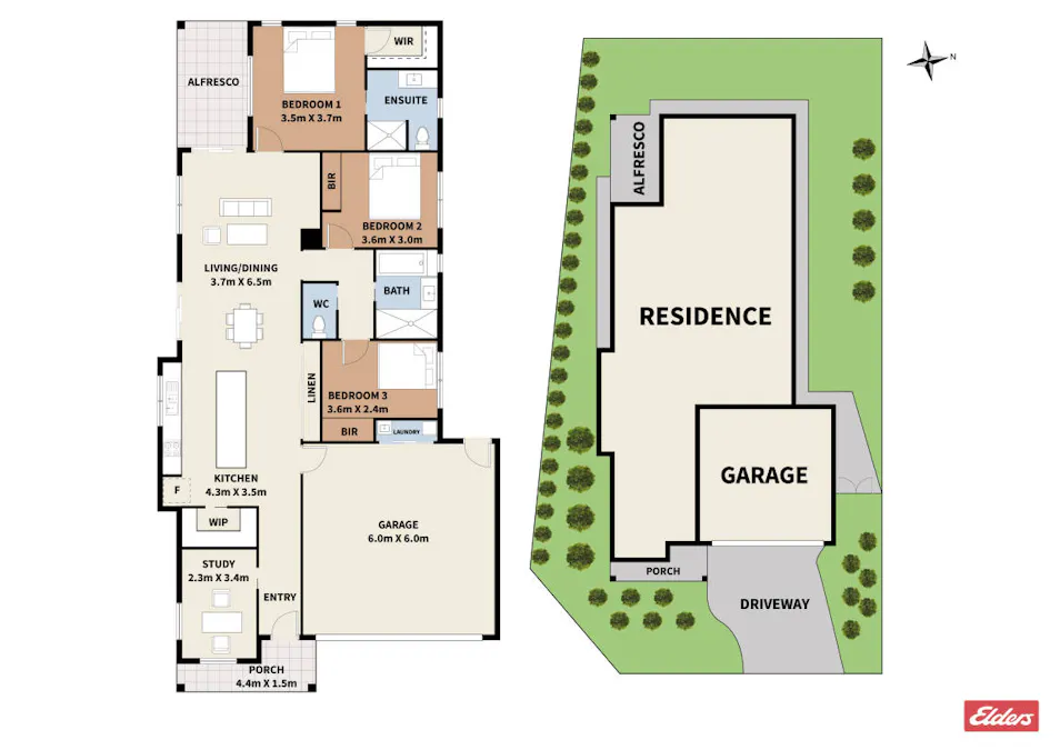 19 Willow Grove, Leongatha, VIC, 3953 - Floorplan 1