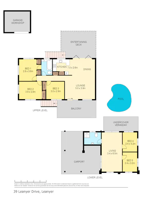 39 Leanyer Drive, Leanyer, NT, 0812 - Floorplan 1