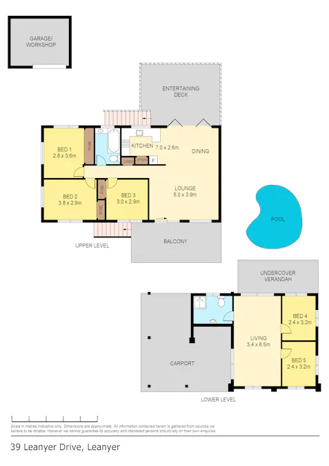 39 Leanyer Drive, Leanyer, NT, 0812 - Floorplan 1