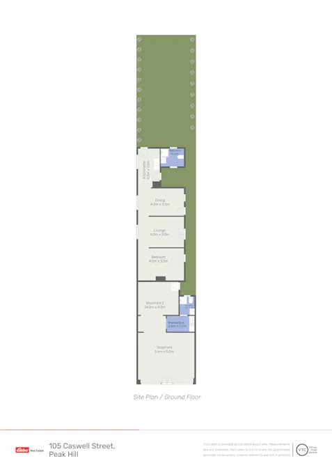 105 Caswell Street, Peak Hill, NSW, 2869 - Floorplan 1