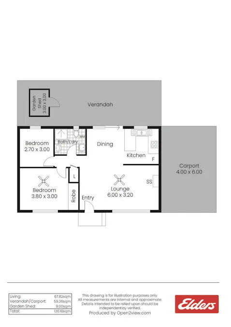 1/51 Victoria Road, Clare, SA, 5453 - Floorplan 1