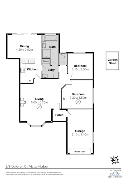 2/9 Davoren Court, Victor Harbor, SA, 5211 - Floorplan 1