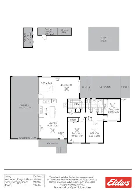 26 Phoenix Avenue, Clare, SA, 5453 - Floorplan 1