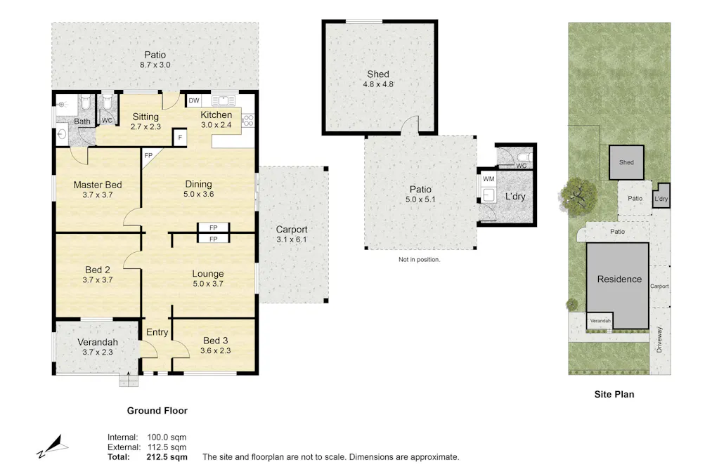 163 Chidlow Street East, Northam, WA, 6401 - Floorplan 1