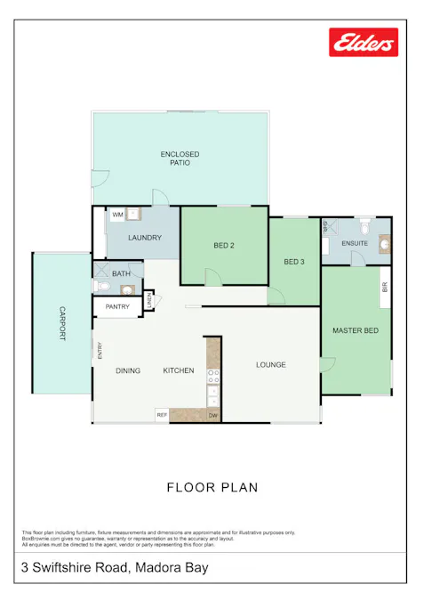 3 Swiftshire Road, Madora Bay, WA, 6210 - Floorplan 1