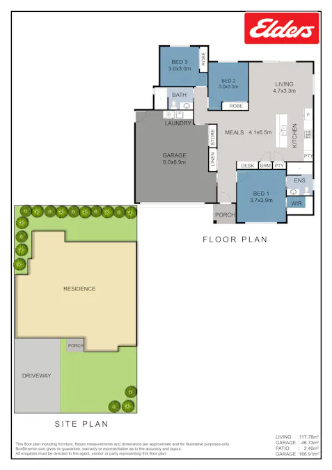 58 Durum Circuit, Dubbo, NSW, 2830 - Floorplan 1