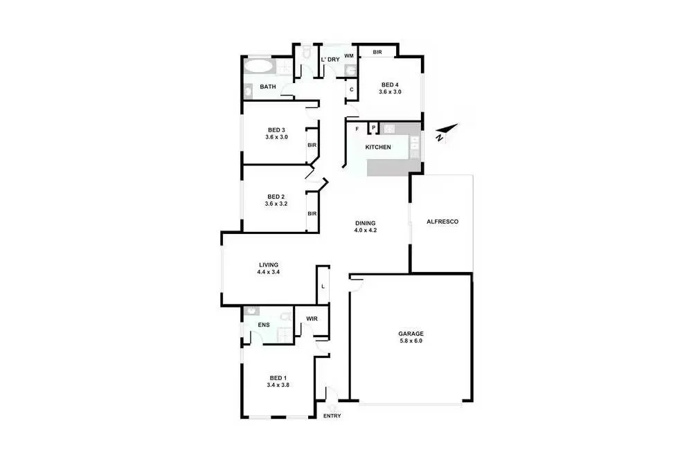 21 Tey Court, Deebing Heights, QLD, 4306 - Floorplan 1