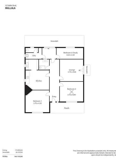 52 Dublin Road, Mallala, SA, 5502 - Floorplan 1