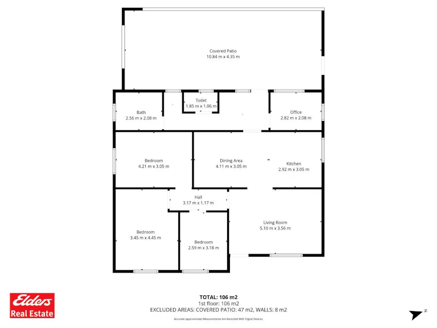16 Wellington Road, Cowell, SA, 5602 - Floorplan 1